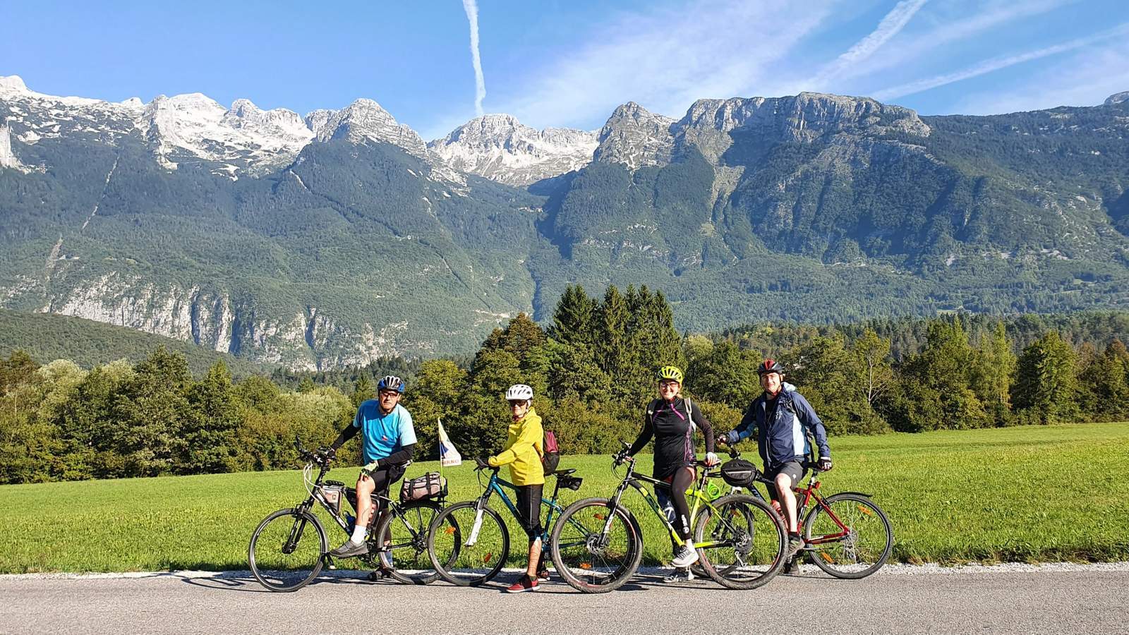 Údolí Julských Alp na kole
