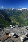 Vyhl�dka Dalsniba nad Geirangerfjorden