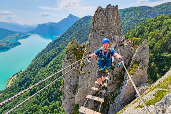 Klettersteigy v Rakousku