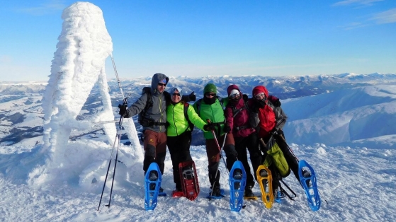 Sněžnicové výlety a kurzy s ubytováním