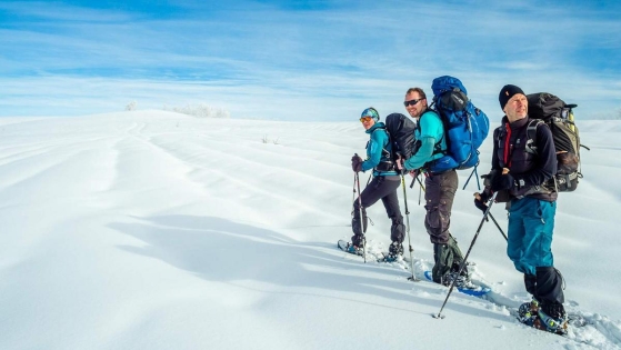 Horské přechody na sněžnicích