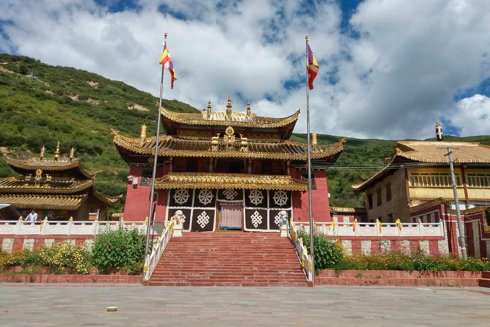 Čína - hory Sečuánu