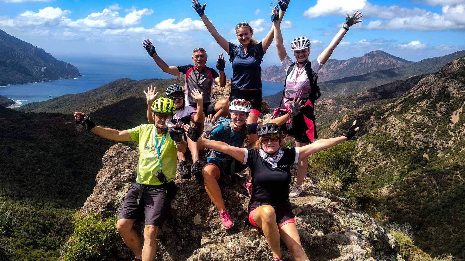 Hory a moře Korsiky na kole