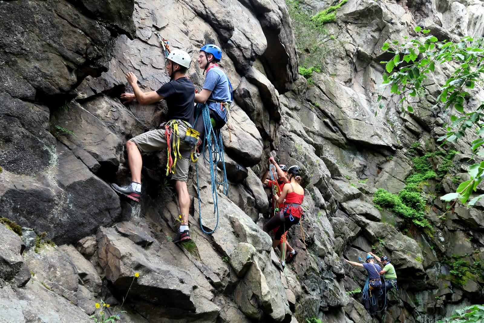 Kurz skalního lezení - Žďárské vrchy