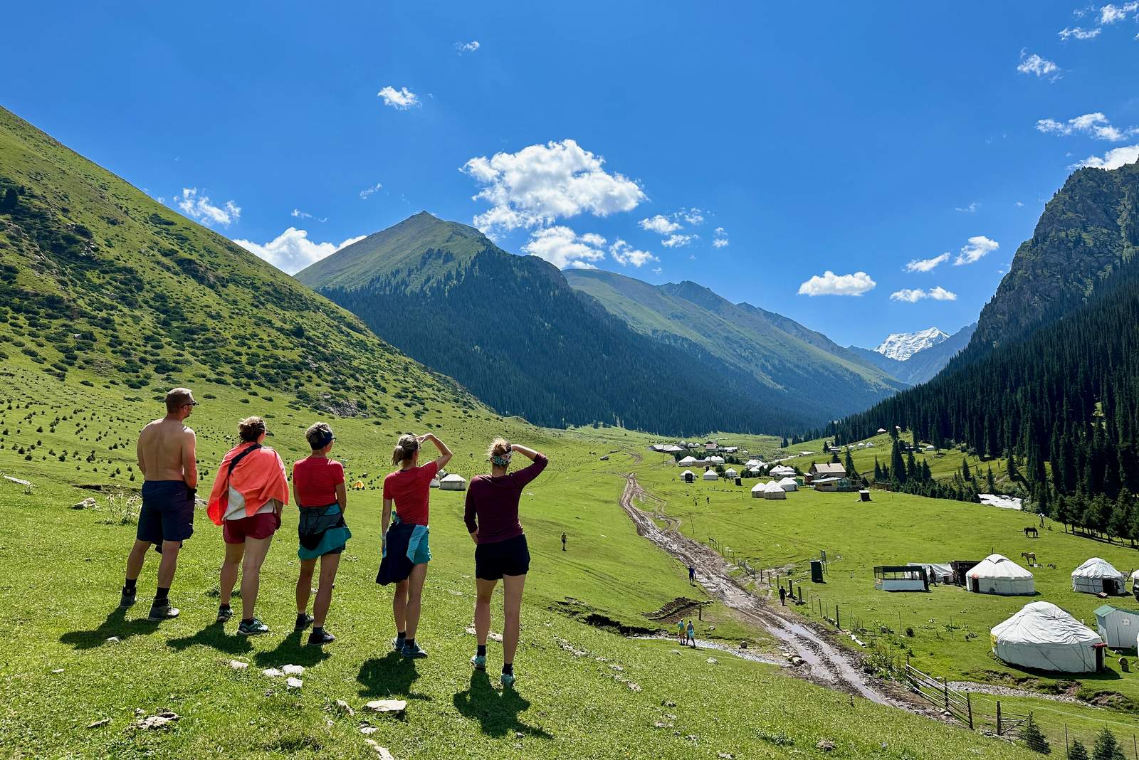 Kyrgyzstán - treking v Ťan-Šanu