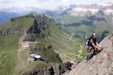 Dolomity - hřeben Padon