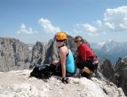 Dolomity - klettersteig