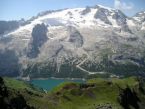 Marmolada (3342 m) - nejvyšší vrchol Dolomit