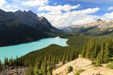 Výhled na Peyto Lake