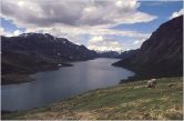 Norsko - jezero Gjende