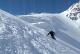 Pitztal - snowboarding a freeride
