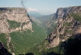 Nejhlubší kaňon v Evropě - Vikos, pohled z vyhlídky Beloi