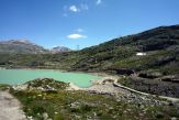 Lago Bianco v Bernina passu