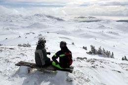 Bosna a Hercegovina - lyžování u Sarajeva