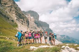 Brenta - přechod po chatách