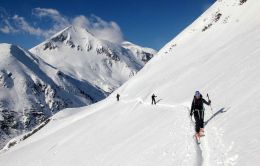 Bulharské hory na skialpech