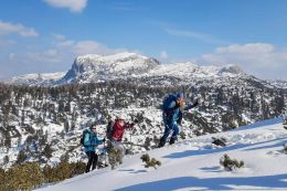 Dachstein - zimní přechod hor