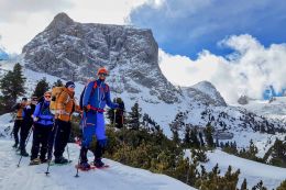 Dachstein - zimní přechod hor