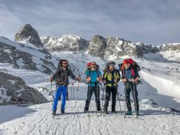Dachstein - zimní táboření