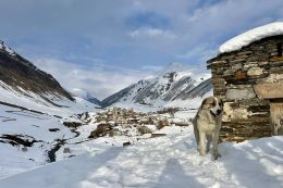 Gruzie - skialp ve Svanetii