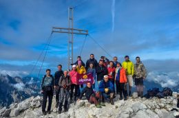 Na vrcholu Hochtoru (2354 m)