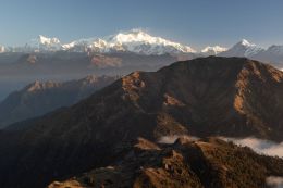 Výhled na Kanchenjunga