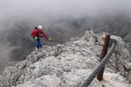Ferraty jižní stěny Dachsteinu