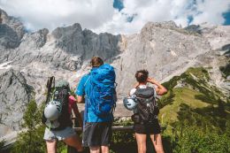 Ferraty jižní stěny Dachsteinu
