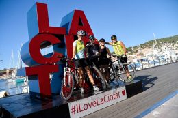 Azurové pobřeží na kole