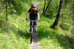 Julské Alpy - singletrail