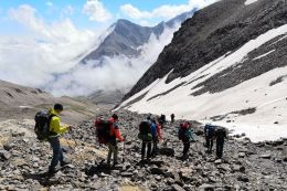 Vysokohorská turistika na Kavkaze