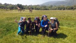 Tanzanie - NP Arusha po sestupu z Mt. Meru