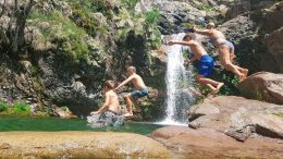 Korsika - kaskády Radule