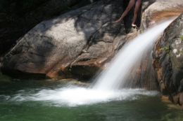 Korsika - kaskády Polishellu