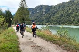 Korutanská jezera na kole