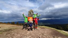 Socha slůněte na Králickém Sněžníku