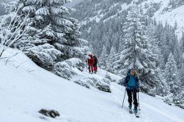 Krkonoše - přechod na skialpech