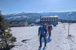 Krkonoše na sněžnicích 