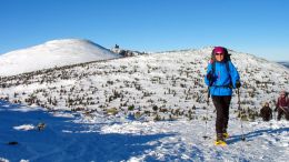 Zimní přechod Krkonoš