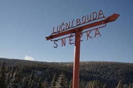 Rozcestník - Luční bouda