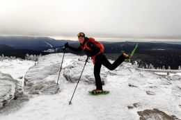 Jeseníky - kurz pohybu na sněžnicích