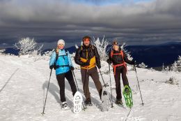 Jeseníky - kurz pohybu na sněžnicích