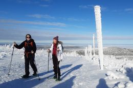Jeseníky - kurz pohybu na sněžnicích