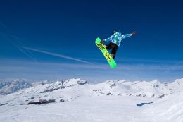Molltaler Gletscher - snowboarding