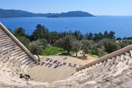 Řecké divadlo v Antiphellu (dnešní Kaş)