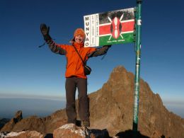 Mt. Kenya - vrchol Point Lenana