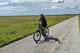 Neziderské jezero na kole