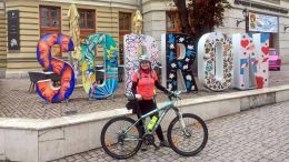 Neziderské jezero na kole