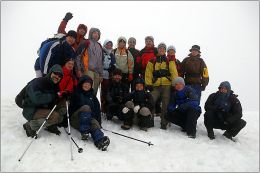 Glittertind (2464 m) - vrcholová fotografie