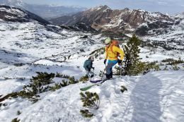 Planneralm na skialpech